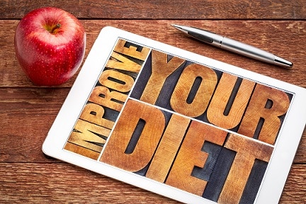 improve your diet typography