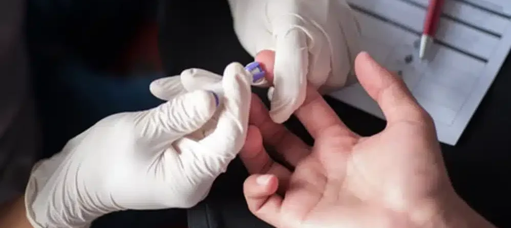Biometric Screening finger-Stick