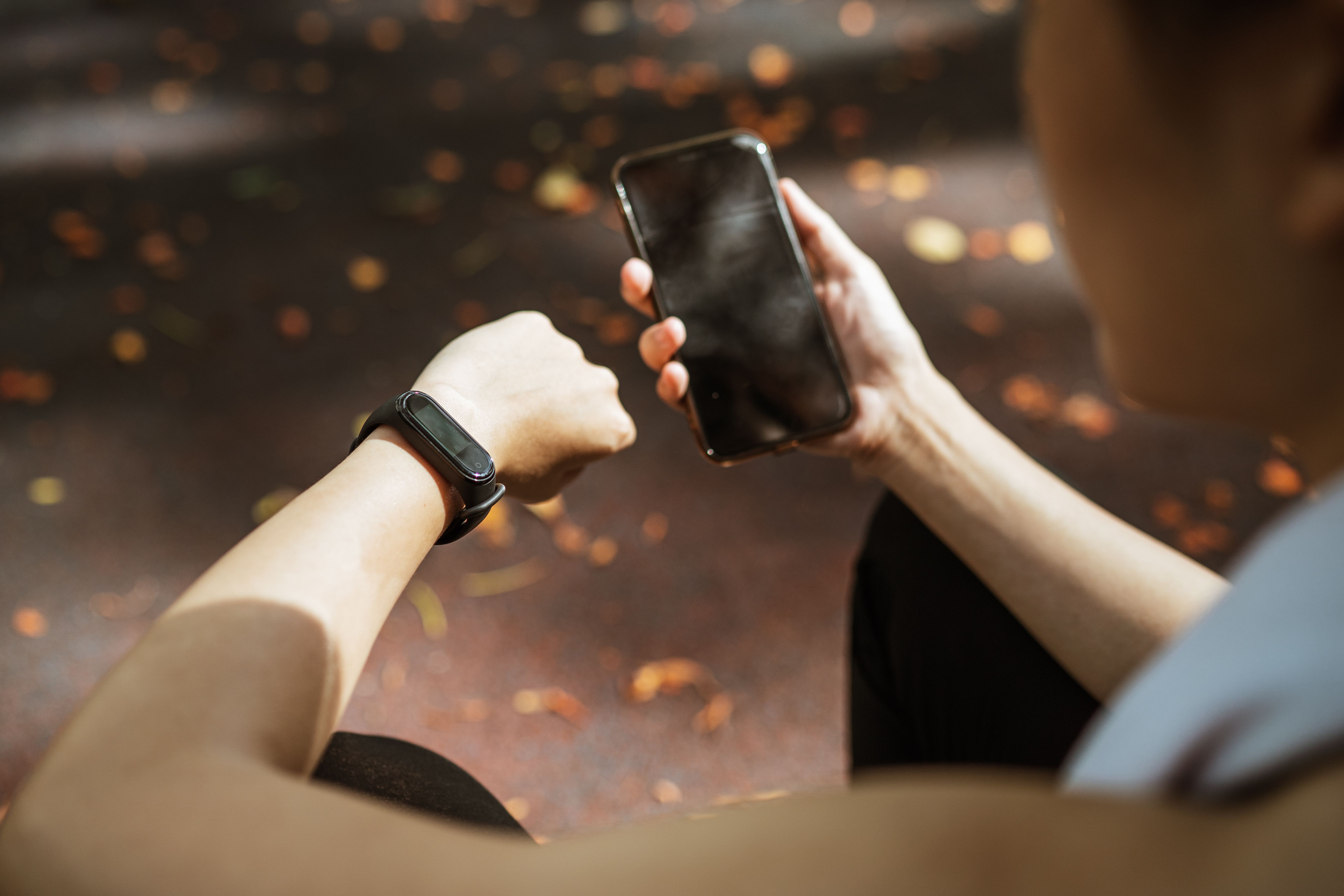 SMART wellness goals progress and reward points dashboard